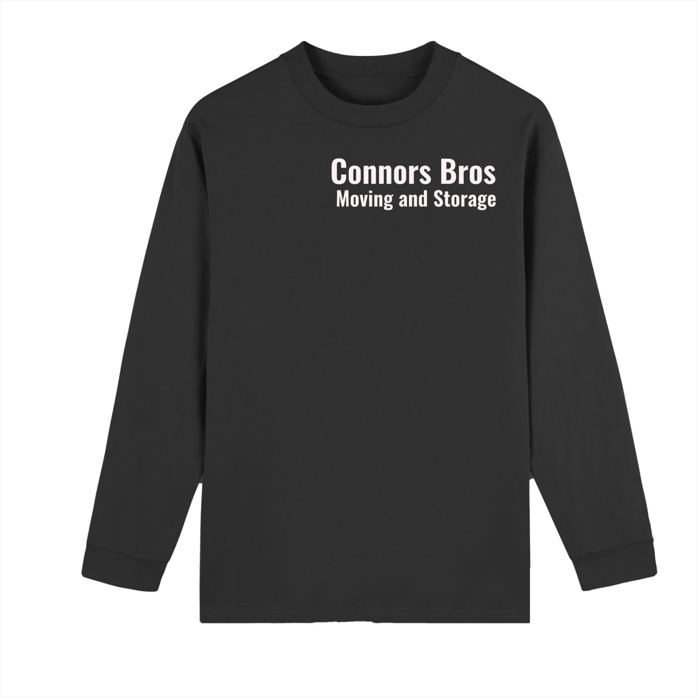 Crew Neck Drop Shoulder Long Sleeve Shirt